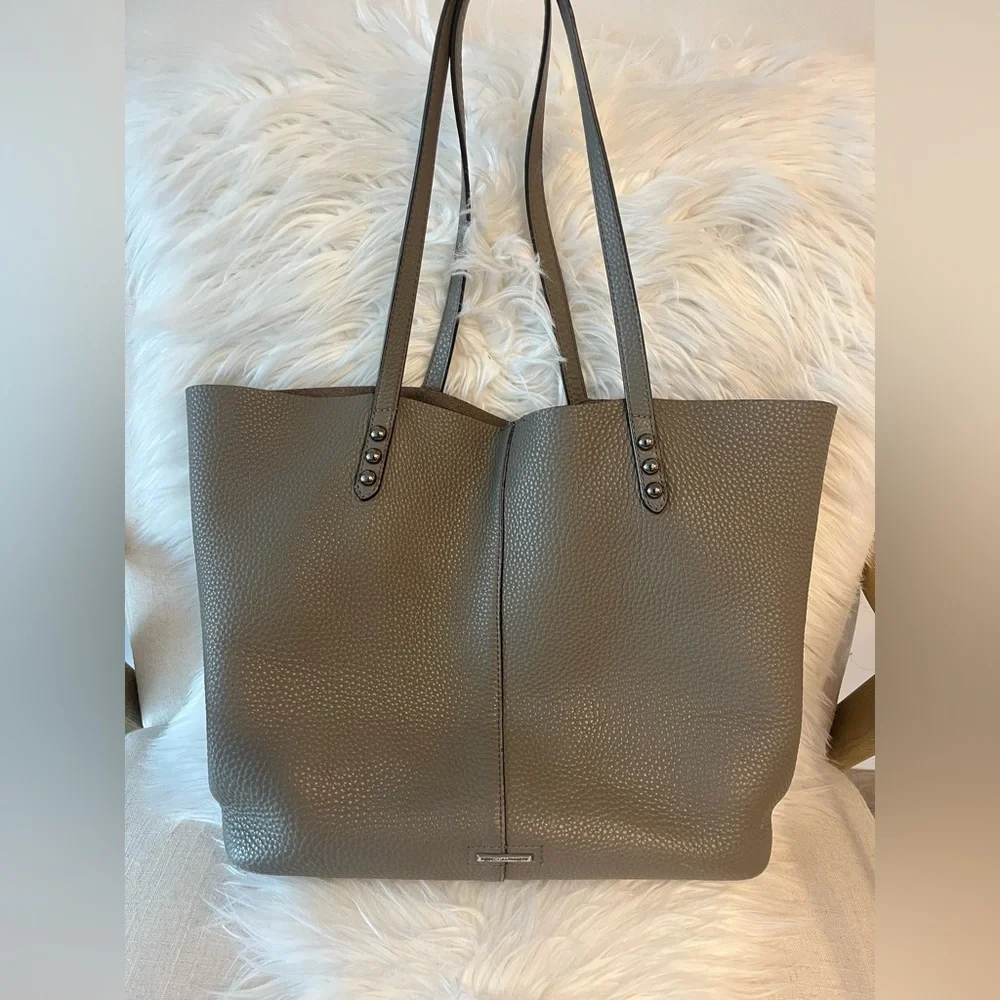 Rebecca Minkoff Unlined Tote in Mushroom - Picture 2 of 7